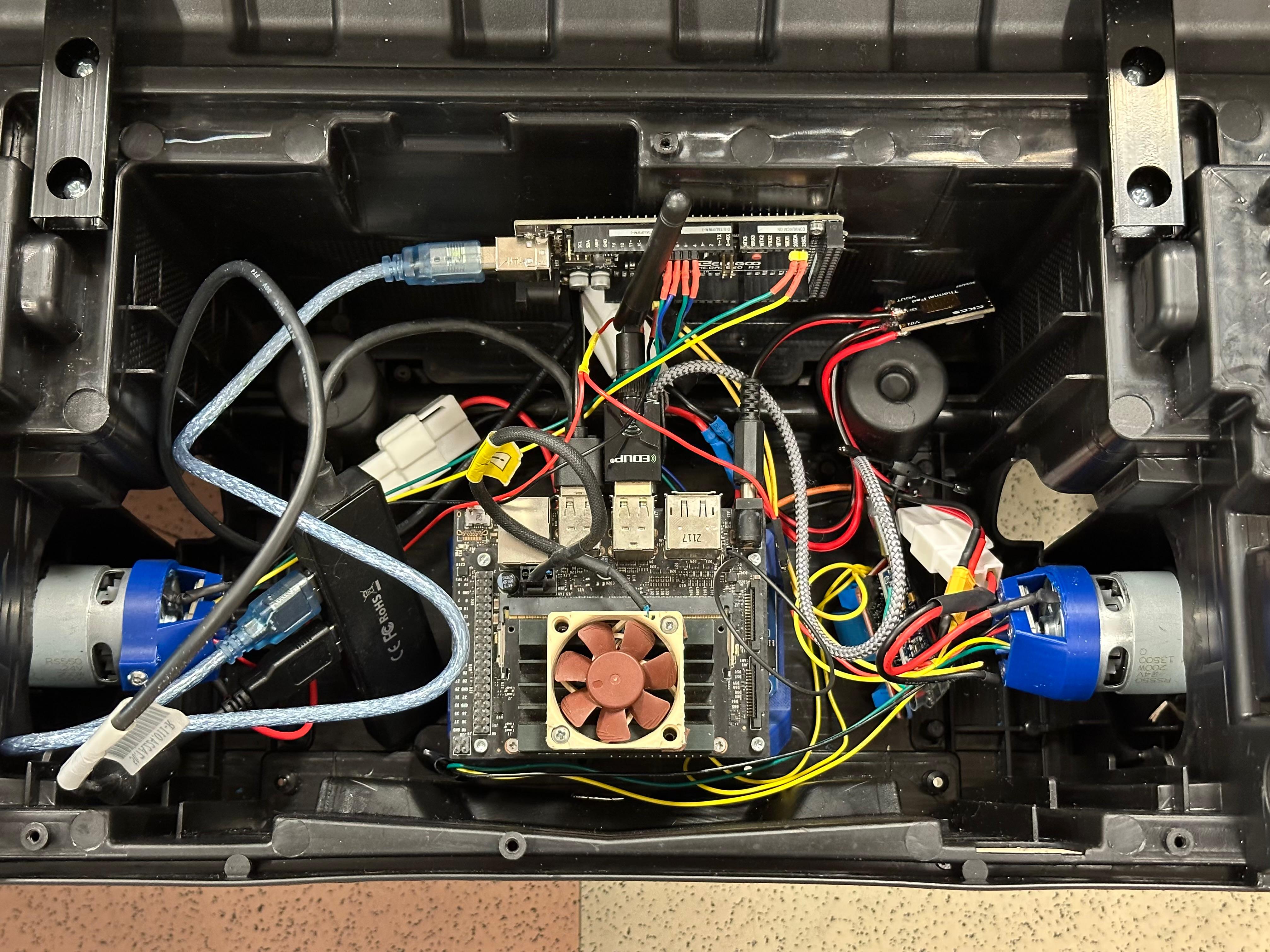 Rear electronics